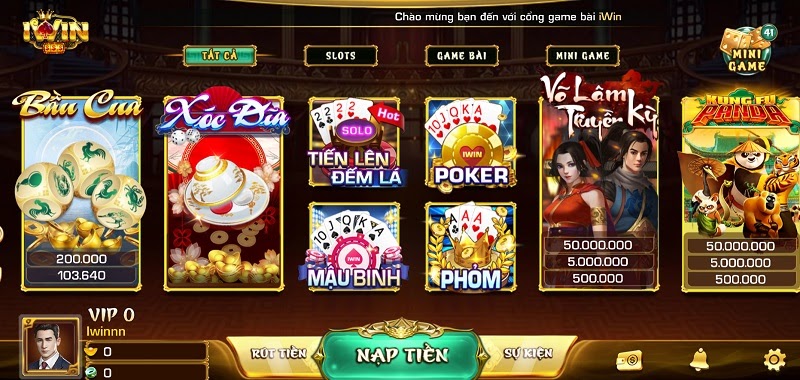 Cổng game bài ăn tiền Iwin có đáng chơi không?